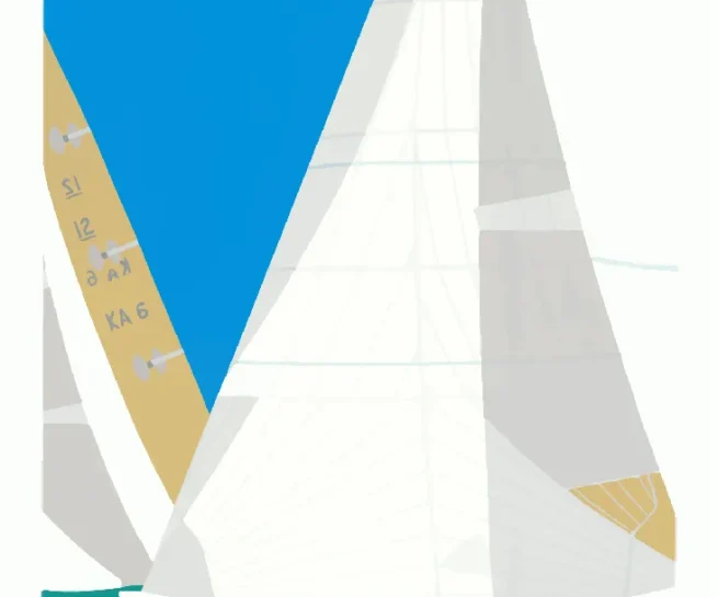 America's Cup 1987 Fremantle silkscreen