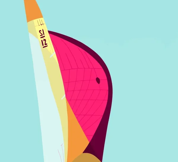 America's Cup 1987 Fremantle silkscreen